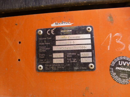 Pelle sur chenilles DOOSAN 140 LCR-3 – Image 21