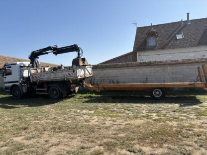 Camion 19T bis-benne Grue – Image 11