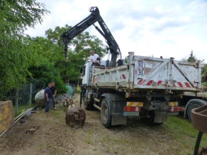 Camion 19T bis-benne Grue – Image 5