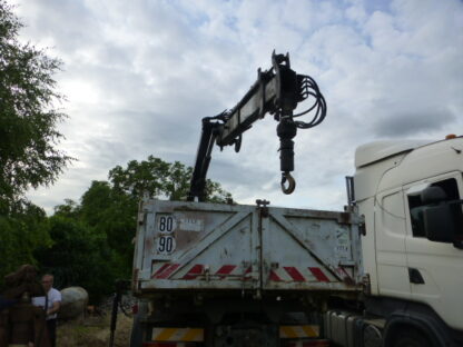 Camion 19T bis-benne Grue – Image 7