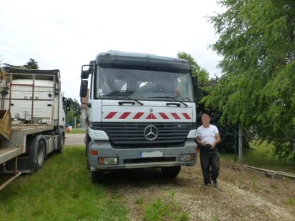 Camion 19T bis-benne Grue – Image 2