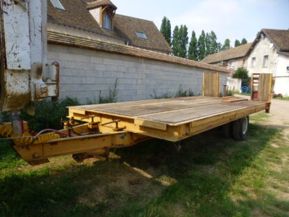 Remorque porte engin 2 roues 13T – Image 2