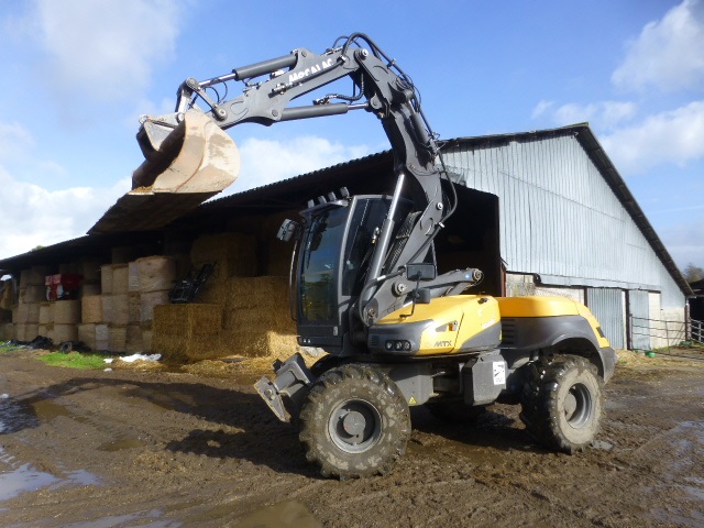 Pelle sur pneus MECALAC 12 MTX -2018-